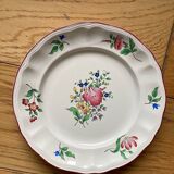 Set of Lunéville KG plates. (x6)