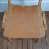 Scandinavian wooden chair