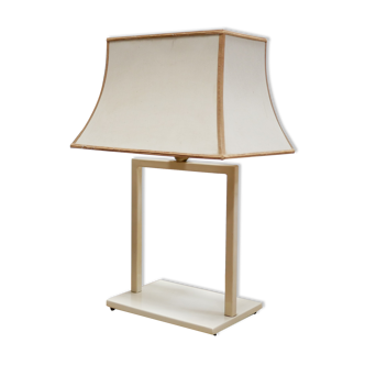 Lampe Phanera vintage blanche