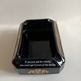 Set 2 advertising ashtrays Collection "International News" "Stewarts Cream Of The Barley" Vintage