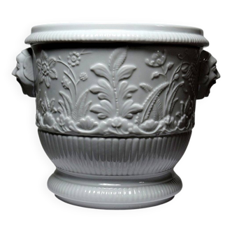 Large Haviland Limoges porcelain champagne bucket/cachepot repro St Cloud