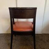 Fauteuil St James en cuir Muscat Philippe Hurel