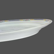 Large oval dish in Limoges porcelain by Bernardaud & Cie – Art Deco