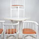Dining table set and 4 Thonet chairs