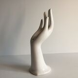 Hand vintage ceramic enamelled