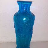 Vase bleu ancien fait en Italie