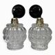 Pair of antique glass wall sconces