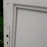 Porte vintage panneautée