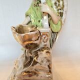 Large Paris porcelain font Golden Angel