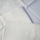 3 towels old cotton damask, days