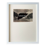 Louis - Collage on postcard