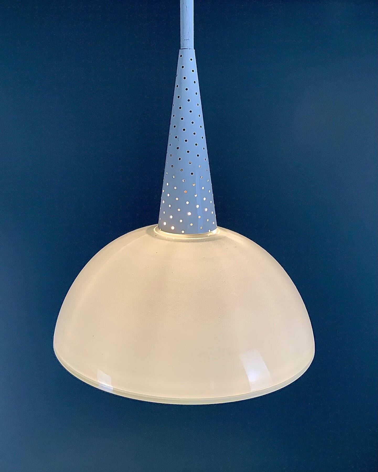 Vintage Modernist Suspension • Holophane • 1950