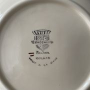 Set of 12 Longchamp France hollow plates, Colmar model
