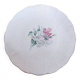 Antique rare large serving platter from L'Amandinoise with Iris decor D29, vintage France