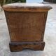 Rustic solid oak storage chest