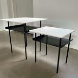 Set of mid-century modernist side tables, Wim Rietveld for Auping, 1950s