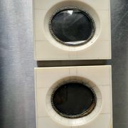 Pair vintage bakelite frames 14.5 cm x 12.5 cm