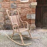 Rattan rocking chair