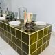 Vintage tiled enfilade