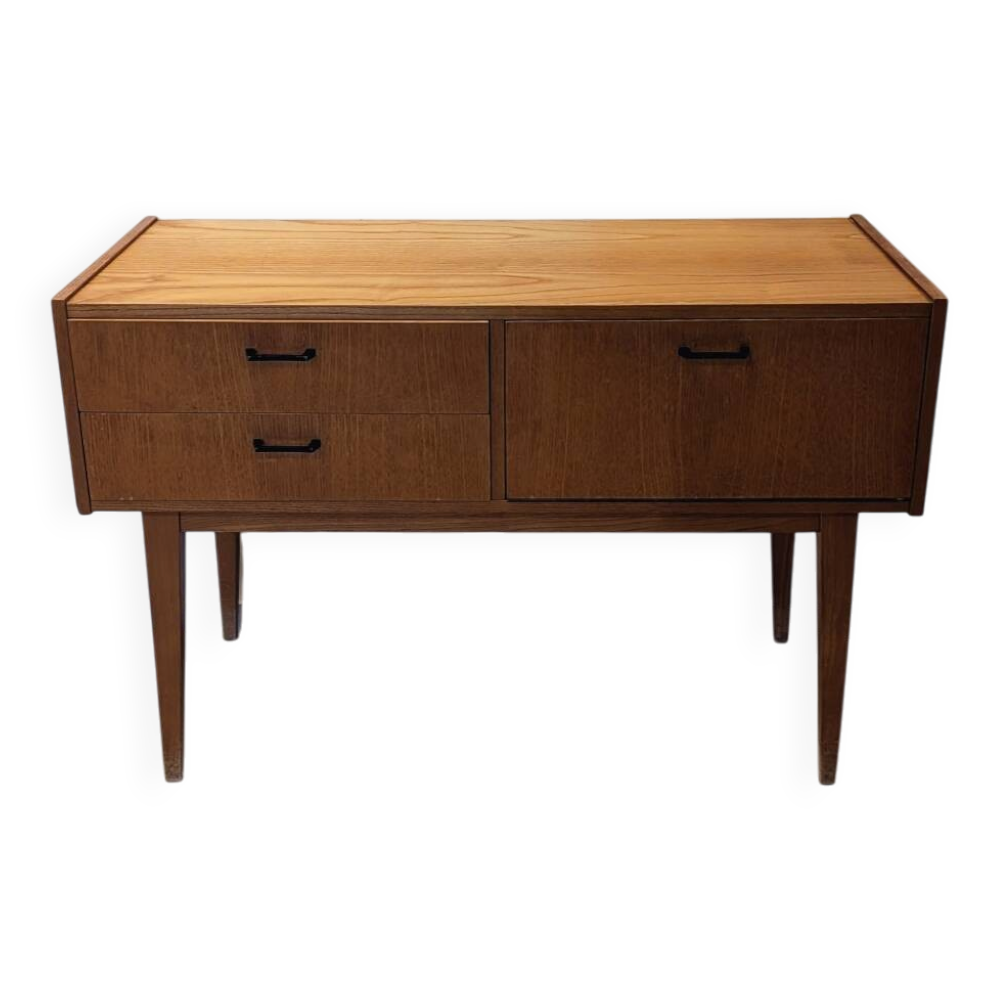 Vintage Scandinavian wooden sideboard / TV hi-fi unit