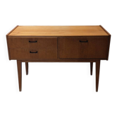 Enfilade scandinave vintage en bois / meuble télé tv hifi