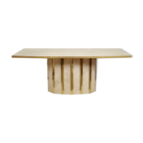 Dining table in travertine 1970