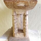 Antique wooden stool african art ashanti from ghana