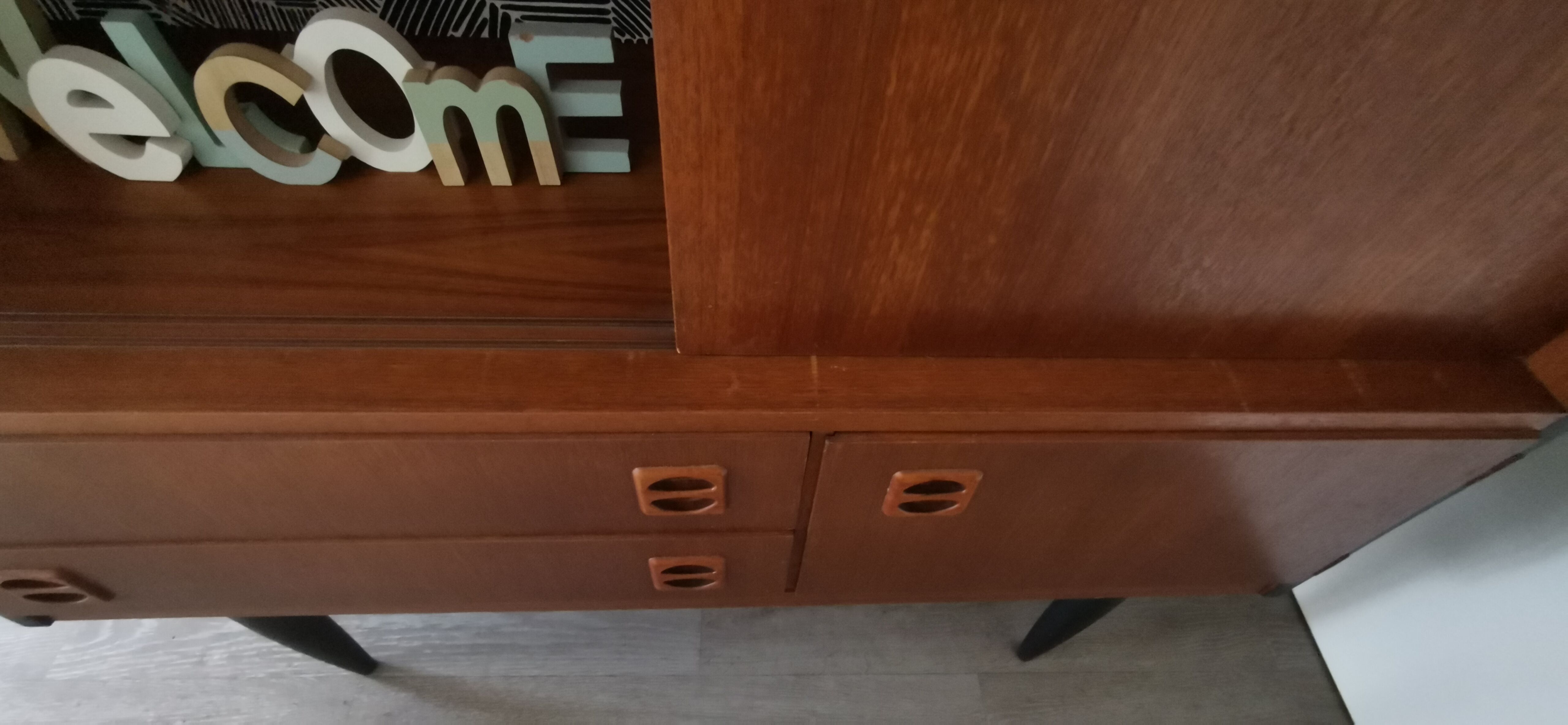 Vintage storage cabinet