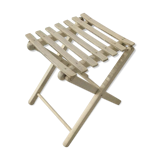 Stool folding vintage painted wood