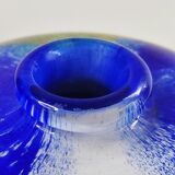 Murano glass vase with gold leaf inclusion, 12 cm, Italy
