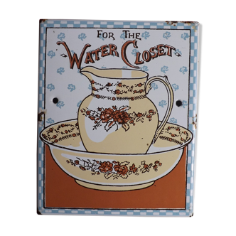 Plaque "Water Closet"