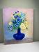 Painting "Blue Bouquet"