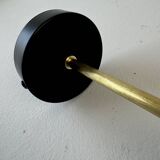 Antique blue opaline chandelier vintage