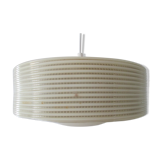 1960s  original vintage hanging / pendant two colour spaghetti lamp designed by Yasha Heifetz for Rotaflex