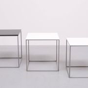 Nesting Tables model PK-71 designed by Poul Kjærholm. by E. Kold Christense