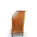 Antique Italian secrétaire in solid walnut, 1920s/1930s.