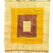 Moroccan Mrirt rug in luxury wool 200x250 cm - Handmade modern Berber rug - Wool rug for indoors