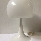 70s White mushroom lamp
