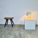Model 685 ‘Elmetto’ Table Lamp In White Abs By Elio Martinelli For Martinelli Luce, Italy 1970S