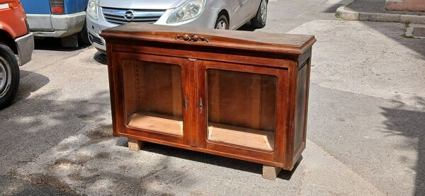 Vaisselier / vitrine / haut de buffet vitres biseautées