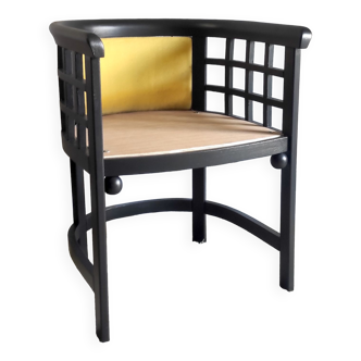 Chaise en bois courbé de style Art Déco Bauhaus