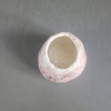Small handmade ceramic pot signed