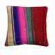 Vintage turkish kilim cushion cover , 40 x 40 cm