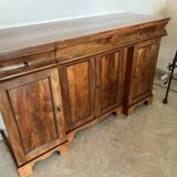 Old solid wood buffet
