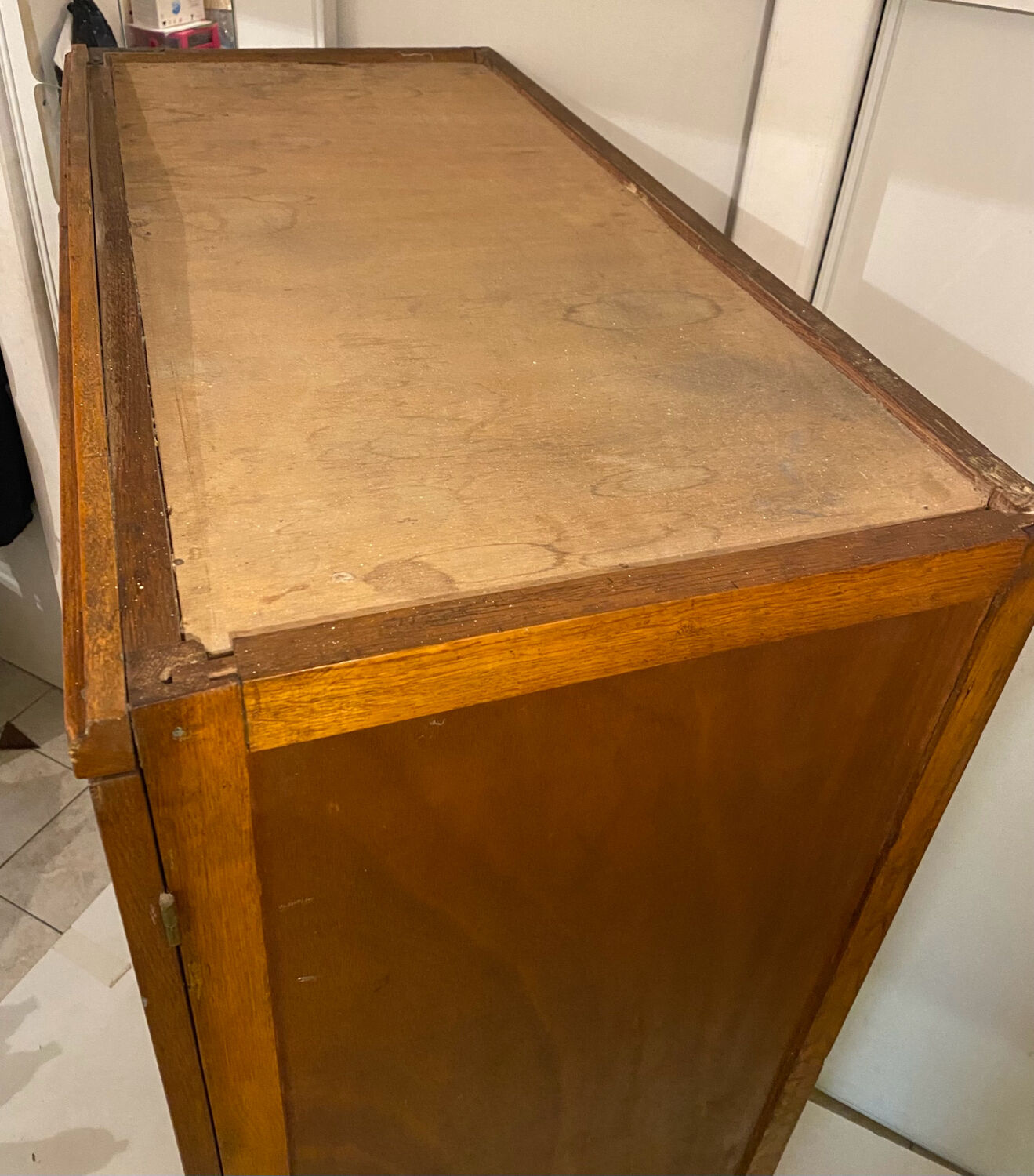 Vintage feet compass cabinet