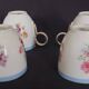 Epiag porcelain coffee cups Czechoslovakia floral decor