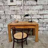 Regain desk in solid elm, 1970s