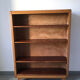 Small wooden library shelf