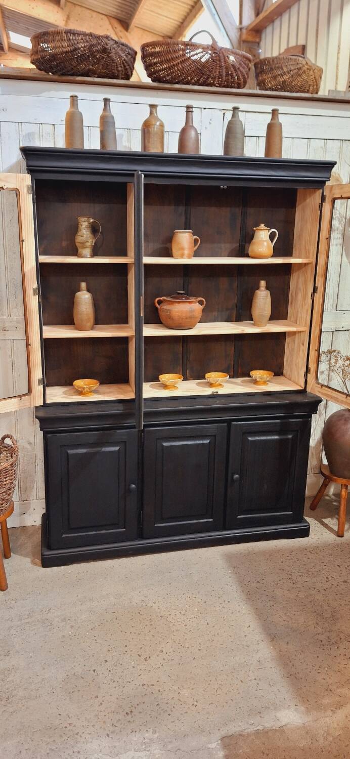 Antique 2-piece sideboard