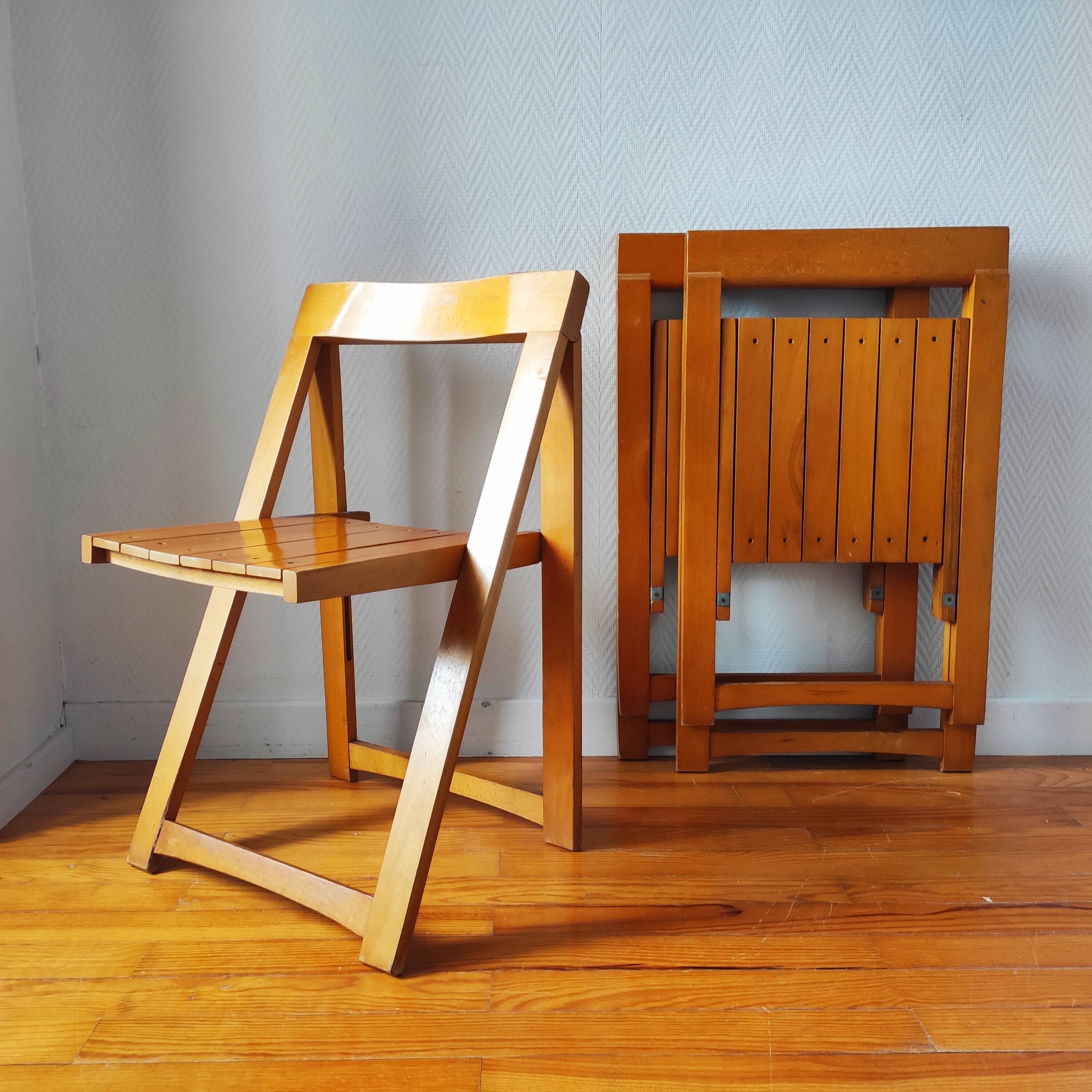 Vintage folding chairs